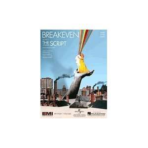    Breakeven (Piano Vocal Guitar, Sheet Music) The Script Books