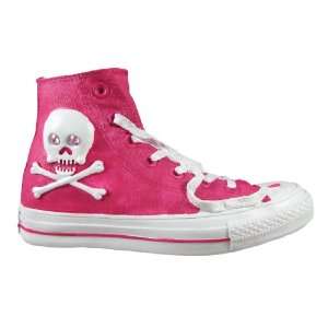   Pink Skull & Crossbones High Top Sneaker Piggy Bank