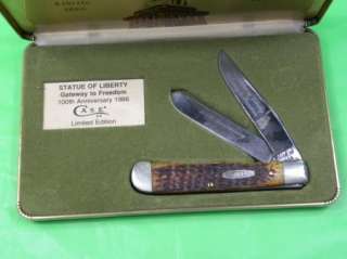 CASE XX 6254 100th Anniversary Limited knife box bone  