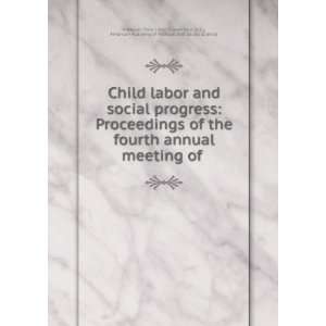   Academy of Political and Social Science National Child Labor Committee
