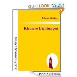 Kleinere Dichtungen (German Edition) Johann Fischart  