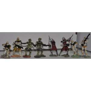 Clone Troopers, Imperial Guards, & Speeder Bike Troopers (Eight in All 