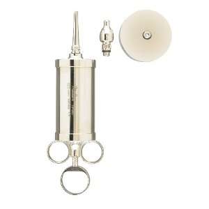 Brass with Nickel Plating Ear Syringe with one short bulbous, one 