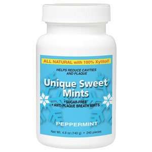 Unique Sweet Xylitol Mints Peppermint Grocery & Gourmet Food