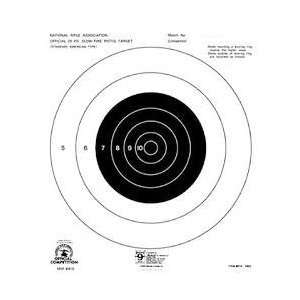  25 yd. Slow Fire Pistol Targets, 10.5x12 Tagboard, 20 