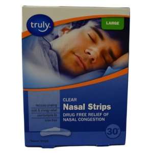   Large Drug Free Nasal Strips Helps Breathing/Snoring