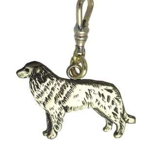 Great Pyrenees Brass Charm