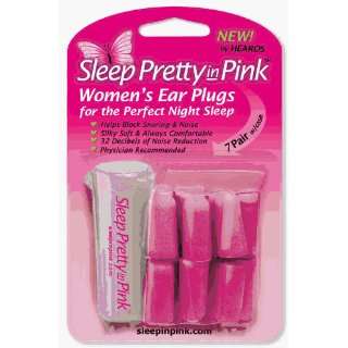  Hearos Sleep Pretty in Pink Ear Plugs for Women (NRR 32 