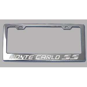  Chevrolet Monte Carlo SS Chrome License Plate Frame 