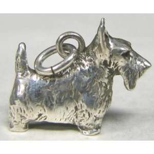  Orb Sterling Silver Dog Charm Scottish Terrier Everything 