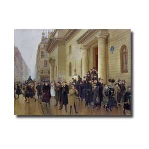 Leaving The Lycee Condorcet 1903 Giclee Print 