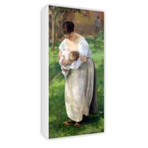  The Wet Nurse (oil on canvas) by Alfred Roll   Canvas 