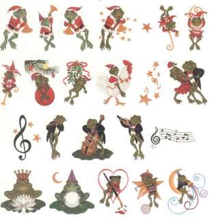 OESD Embroidery Machine Designs CD FANCIFUL FROGS  
