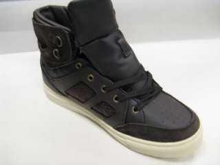   Mens Rocawear Dark Brown High Top Sneakers ROC OUT 1102 58  