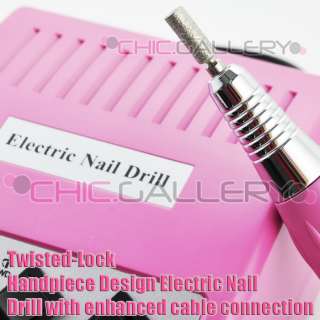 IMPROVED OVERHEAT & VIBRATION ELECTRIC NAIL DRILL #699  