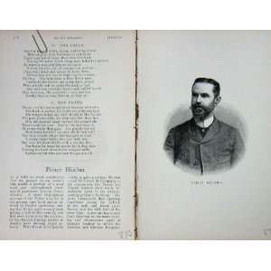   Antique Portrait 1898 Prince Blucher Sportsman BailyS