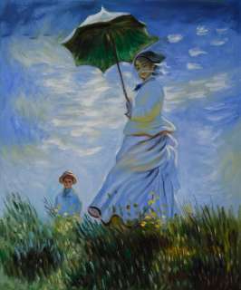 Oil Painting Reproduction Madame Monet and Her Son  