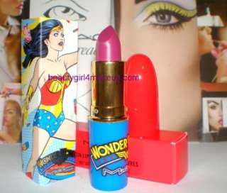   gallery now free mac cosmetics wonder woman lipstick any colors nib