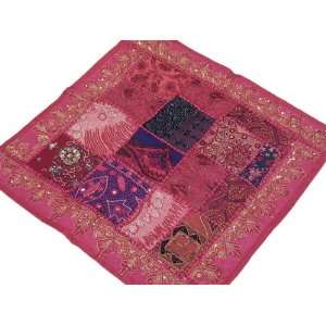   Square Sari Bollywood Stylish Indian Floor Cushion