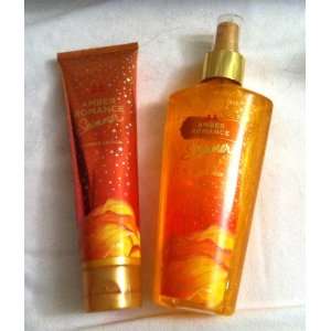  Victorias Secret Amber Romance Shimmer Lotion and Shimmer 