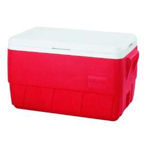  36 Qt. Family Ice Chest, Red/White