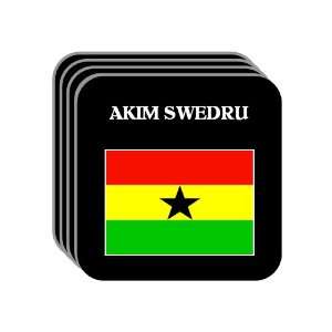  Ghana   AKIM SWEDRU Set of 4 Mini Mousepad Coasters 