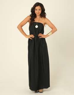 SUPRE STRAPLESS MAXI DRESS  