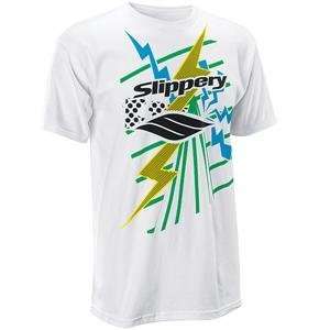  Slippery Valor T Shirt   Large/White Automotive