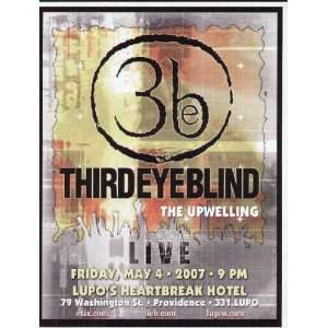  Third Eye Blind Concert Flyer Providence