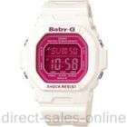Casio BG 5601 7ER Baby G Watch World Time White New