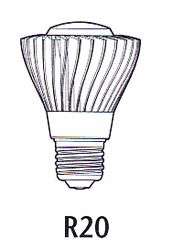 PAR20   7 Watt Warm White Westinghouse LED Light Bulb  