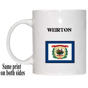  US State Flag   WEIRTON, West Virginia (WV) Mug 
