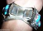 THOMAS FRANCISCO FASHION WATCH BAND WITH STONES STERLING SILVER VERY 