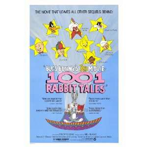  Bugs Bunny s 1001 Rabbit Tales (1982) 27 x 40 Movie Poster 