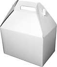 20 WHITE GABLE GIFT BOXES / WEDDING SHOWER GIFT BOXES