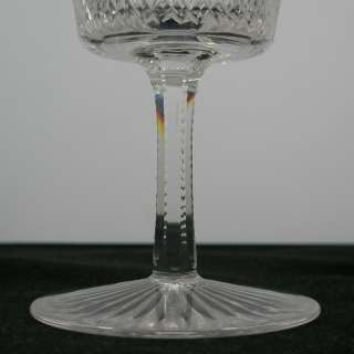 Victorian Antique Cut Lead Crystal Bucket Bowl Wine Glass c1880  