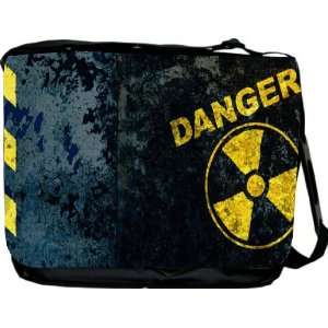 com Rikki KnightTM Danger Nuclear Reactor Design Messenger Bag   Book 