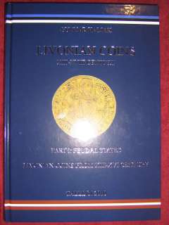 NEW Catalogue of LIVONIAN COINS(REVAL,RIGA,DORPAT etc.)  