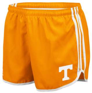 Tennessee Volunteers adidas Orange Womens 3 Stripe Princess Shorts 