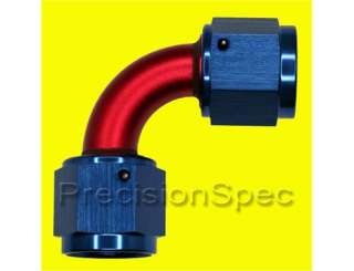 AN8 8AN AN  8 FEMALE TO FEMALE 90 DEGREE SWIVEL FITTING ADAPTER FLARE 