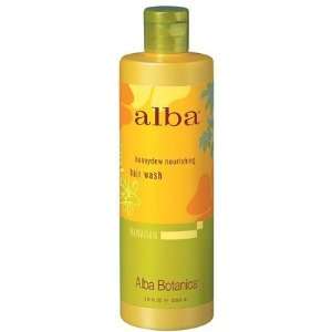 Alba Botanica Nourishing Hair Wash, Honeydew, 12 oz (Quantity of 4)
