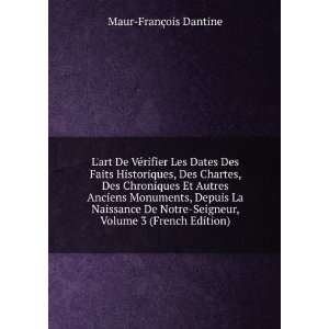   Seigneur, Volume 3 (French Edition) Maur FranÃ§ois Dantine Books