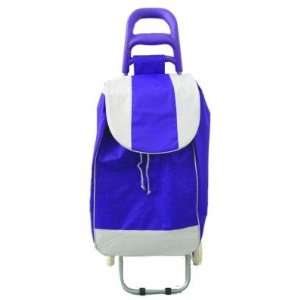  Shopping Bag with Wheels   Purple