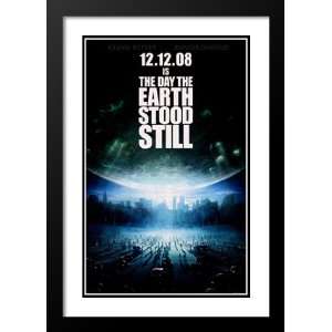 The Day the Earth Stood Still 32x45 Framed and Double Matted Movie 