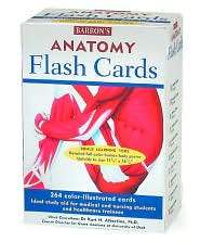 Barrons Anatomy Flash Cards (Compass Guide Series), (0764178326 
