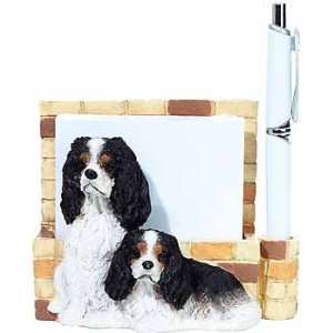  Tricolored Cavalier King Charles Spaniel and Pup Magnetic 