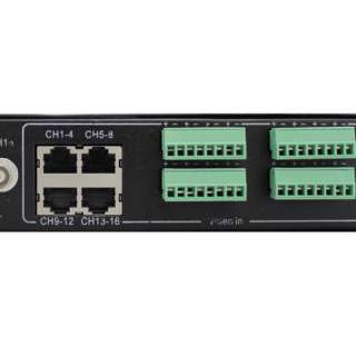 16CH Passive UTP Video Balun. Simultaneously transmit 16 channels of 