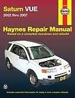 Haynes Publications 87040 Repair Manual (Fits 2006 Saturn Vue)
