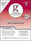 Reading Comprehension GMAT Verbal Strategy Guide by Manhattan Gmat 
