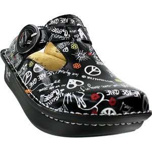  Alegria Classic   Peace and Love Patent Leather 